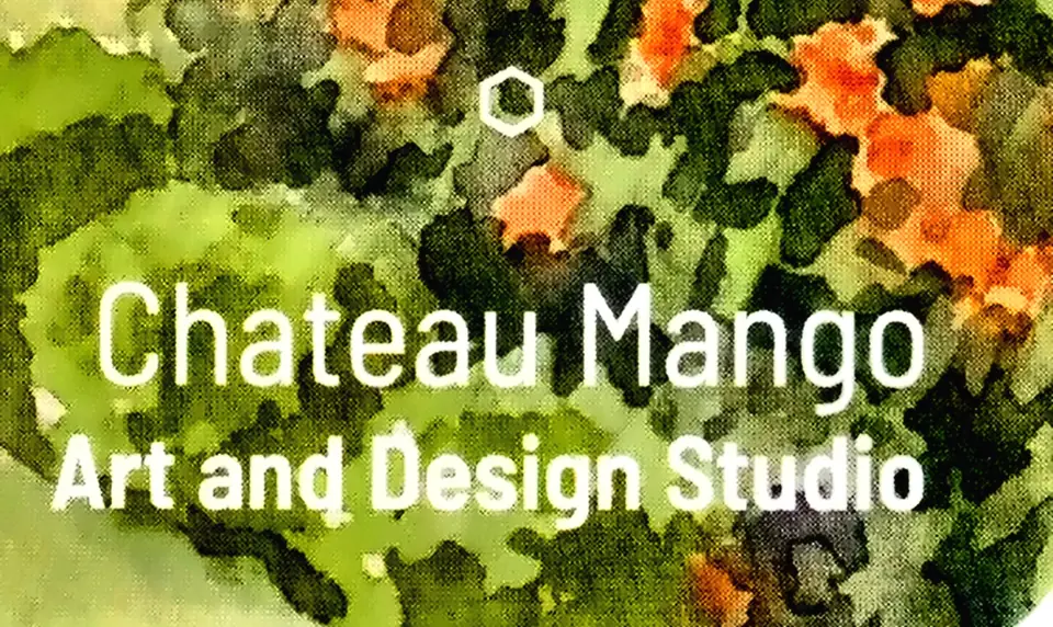 Business card for Chateau Mango
