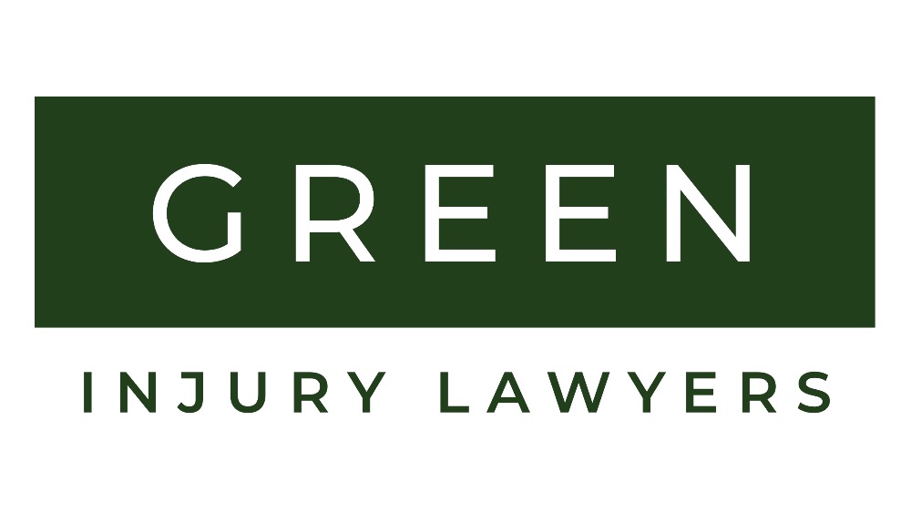 Business card for Green Injury Lawyers